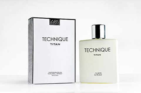 Technique Titan by Aris for Men - Eau de Parfum, 100 ML