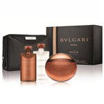 BVLGARI Aqva Amara EDT 100ml+ Shower Gel 75 ml + Aftershave Balm 75 ml + Cosmetic Bag