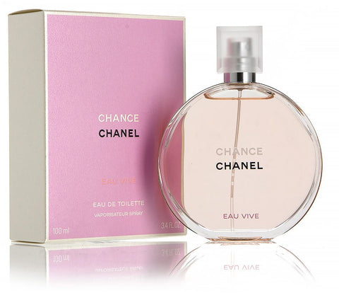 Chance Eau Vive by Chanel for Women - Eau de Toilette, 100ml