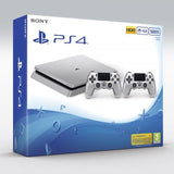 Sony PlayStation 4 Slim - 500GB, 2 Controllers, silver